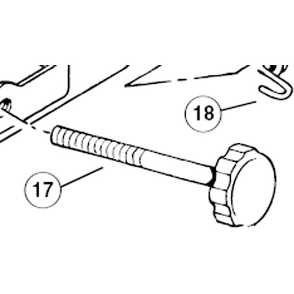 Park Tool 217S - TS 2 / 6 stand knob and shaft
