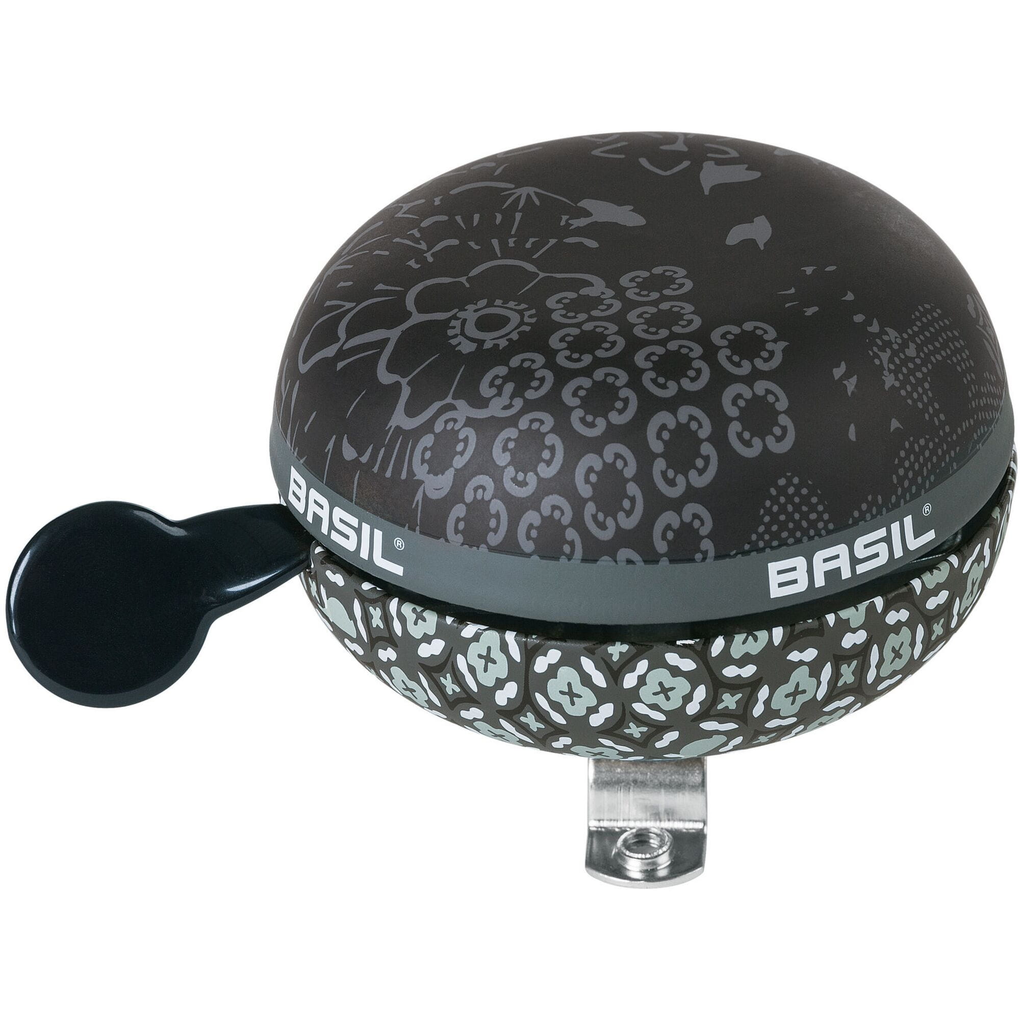 Basil Horns & Bells - Boh ¨me bike bell 80mm charcoal