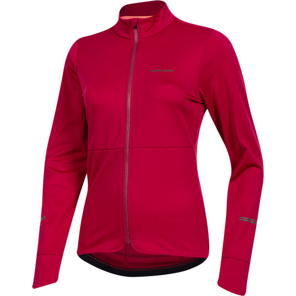 PEARL iZUMi Women's Quest Thermal Jersey, Beet Red, Size XL