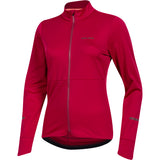 PEARL iZUMi Women's Quest Thermal Jersey, Beet Red, Size XL