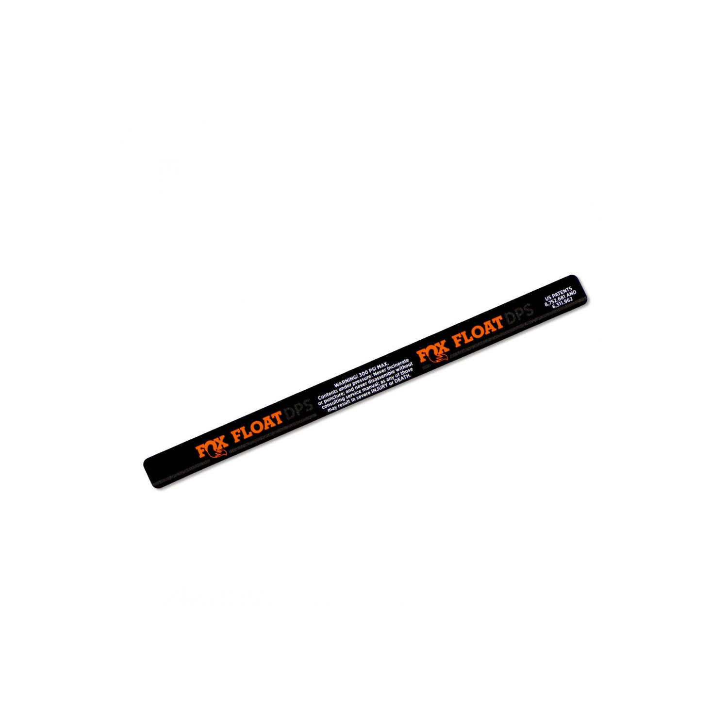 Fox Float Dual Travel 2 Airsleeve Decal Small Spares & Accessories