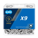 Kmc X9 Silver Chain 114L Chain