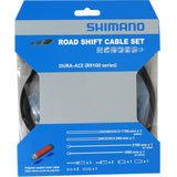 Shimano Rs900 Road Gear Cable Set Polymer Coated Inners Black Cables
