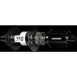 DT Swiss 350 Classic rear disc Centre-Lock 142 x 12 mm, SRAM XDR, 24 hole, black