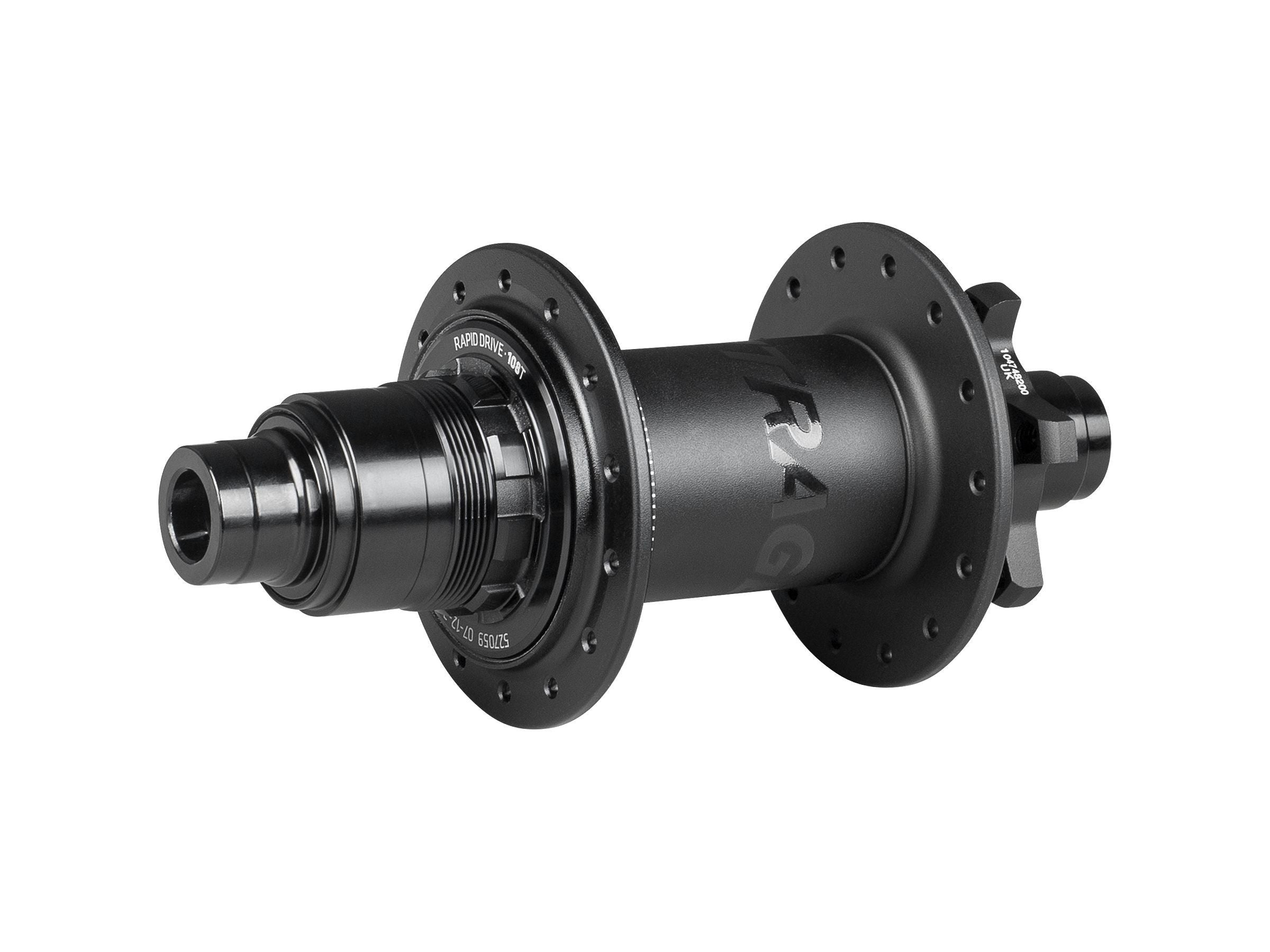 Bontrager Hub Rear Rapid Drive 108 148X12Mm 28H Black Hub Parts