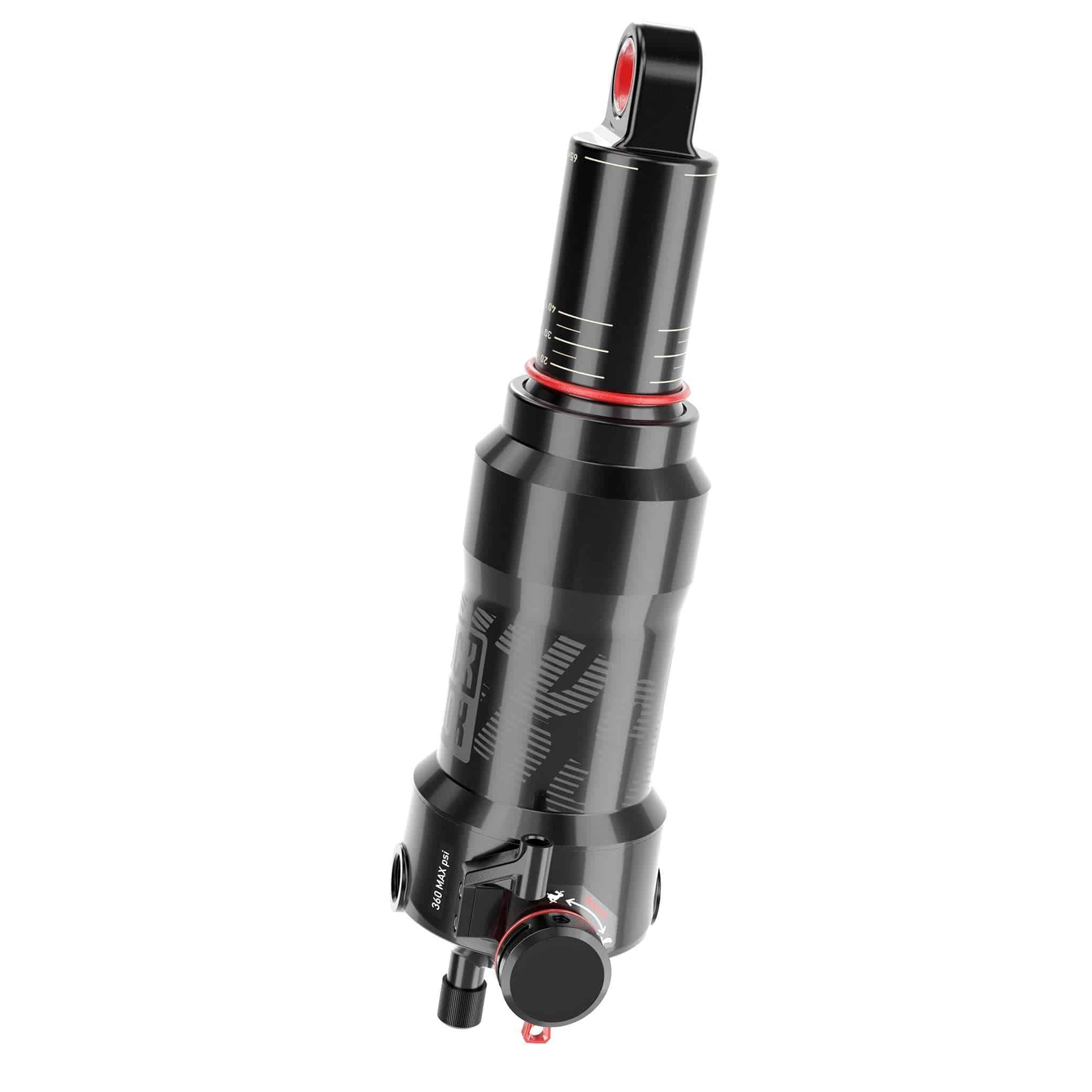 RockShox Rear Shock Deluxe Scott RL3 (165x45) DebonAir Progressive 0Pos/0Neg Tokens, W/1 Efficiency Token, LM Tune,430Lockout, Trunnion/Standard,Top Fill(10x20 hardware) Scott Spark 2022+C1: | Swinnerton Cycles