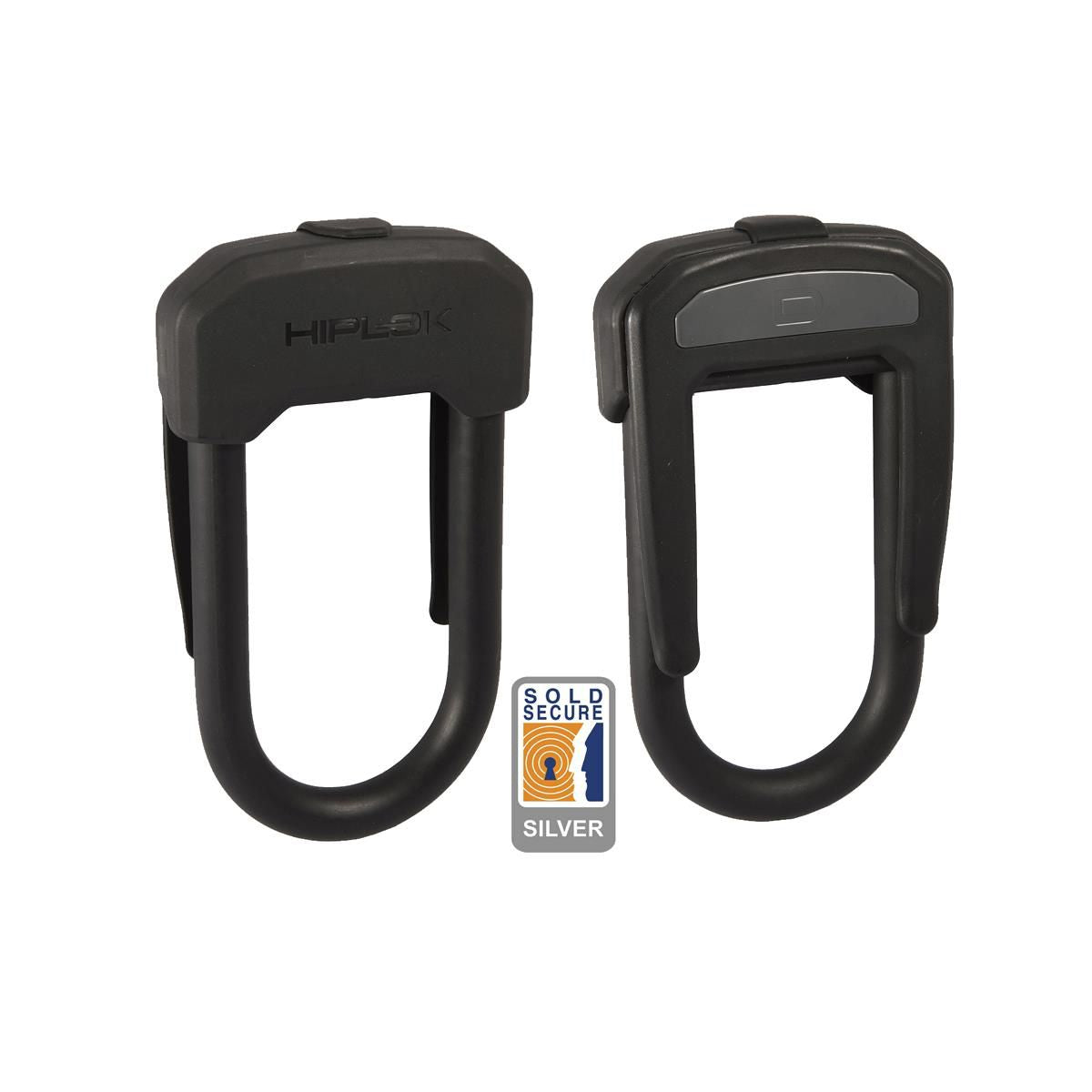 Hiplok D-Locks - D Lock 13mm X 14 X 7Cm Hardened Steel (Silver Sold Secure)