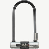 Kryptonite Cable Locks - Kryptolok Combo Standard U-Lock with bracket Sold Secure Gold