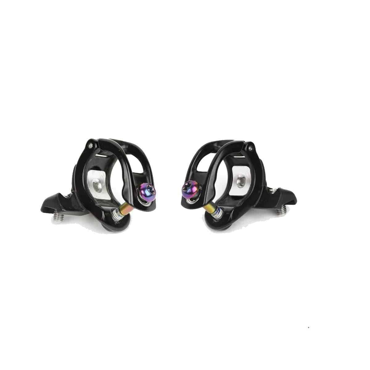 SRAM MatchMaker X, Pair, Black, Stainless T25 Rainbow Bolts (compatible with SRAM MMX-compatible shifters) - Code, G2, Guide, Level, Elixir, DB: BLACK | Swinnerton Cycles