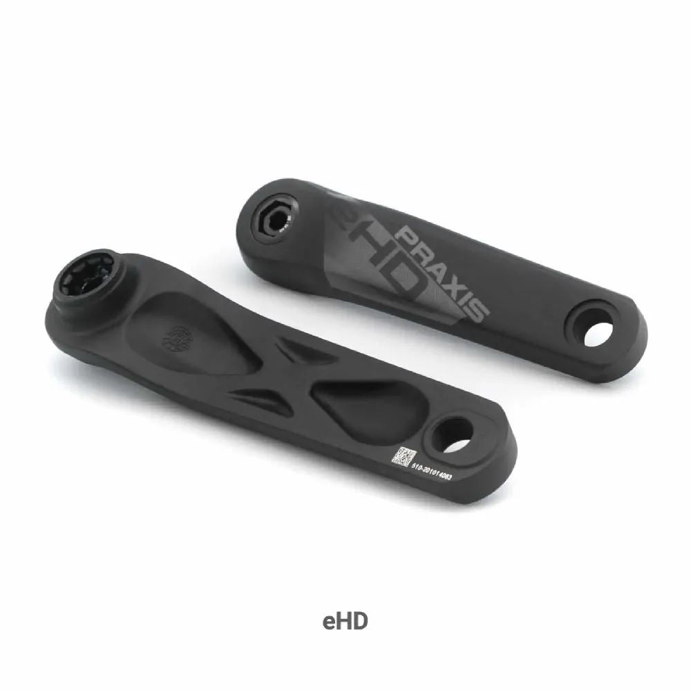 Praxis Works Cranks - eCrank Set, ISIS Fit, HD Alloy