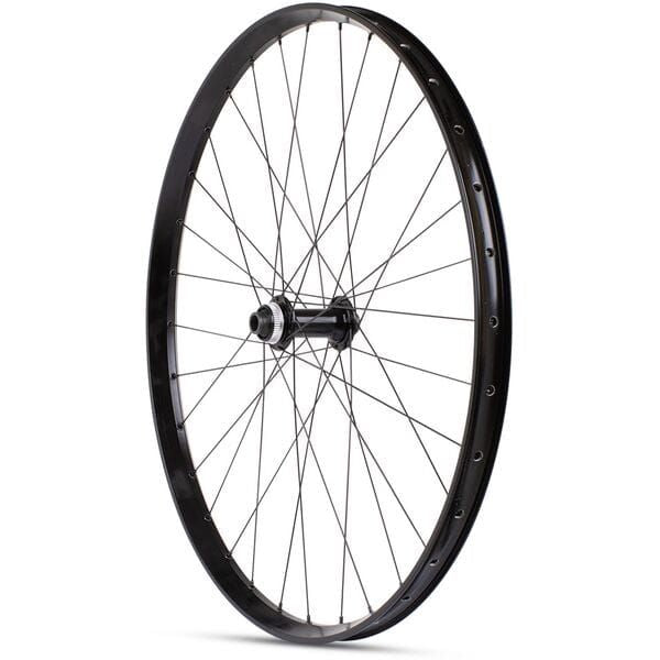 M Part Wheels M30 v1.1 27.5-inch tubeless-ready mountain bike front wheel with 110x15mm TLR hub, black alloy rim with spokes