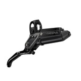 SRAM Disc Brake Level Silver Stealth 4 Piston - Aluminum Lever, Stainless Hardware, Reach Adj, Front Hose (Includes MMX Clamp, Rotor/Bracket Sold Separately) C1: BLACK ANO 950MM