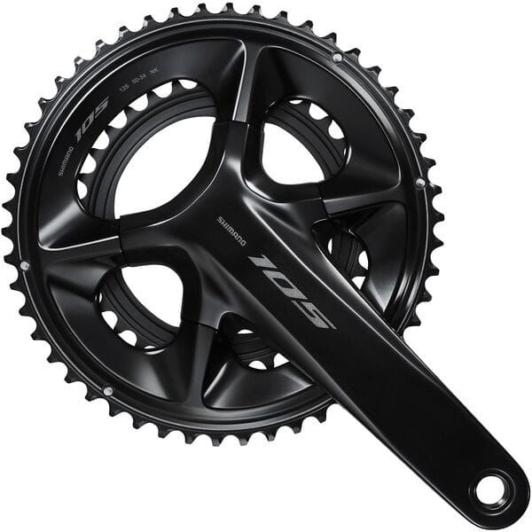 Shimano Cranks - FC-R7100 105 double 12-speed chainset, HollowTech II