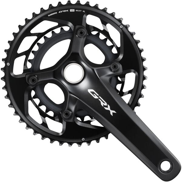 shimano fcrx820 grx chainset 2x12speed hollowtech ii
