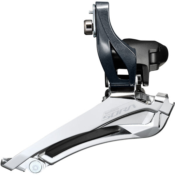 shimano front mech fd r3000 sora 9 speed front derailleur double p58717