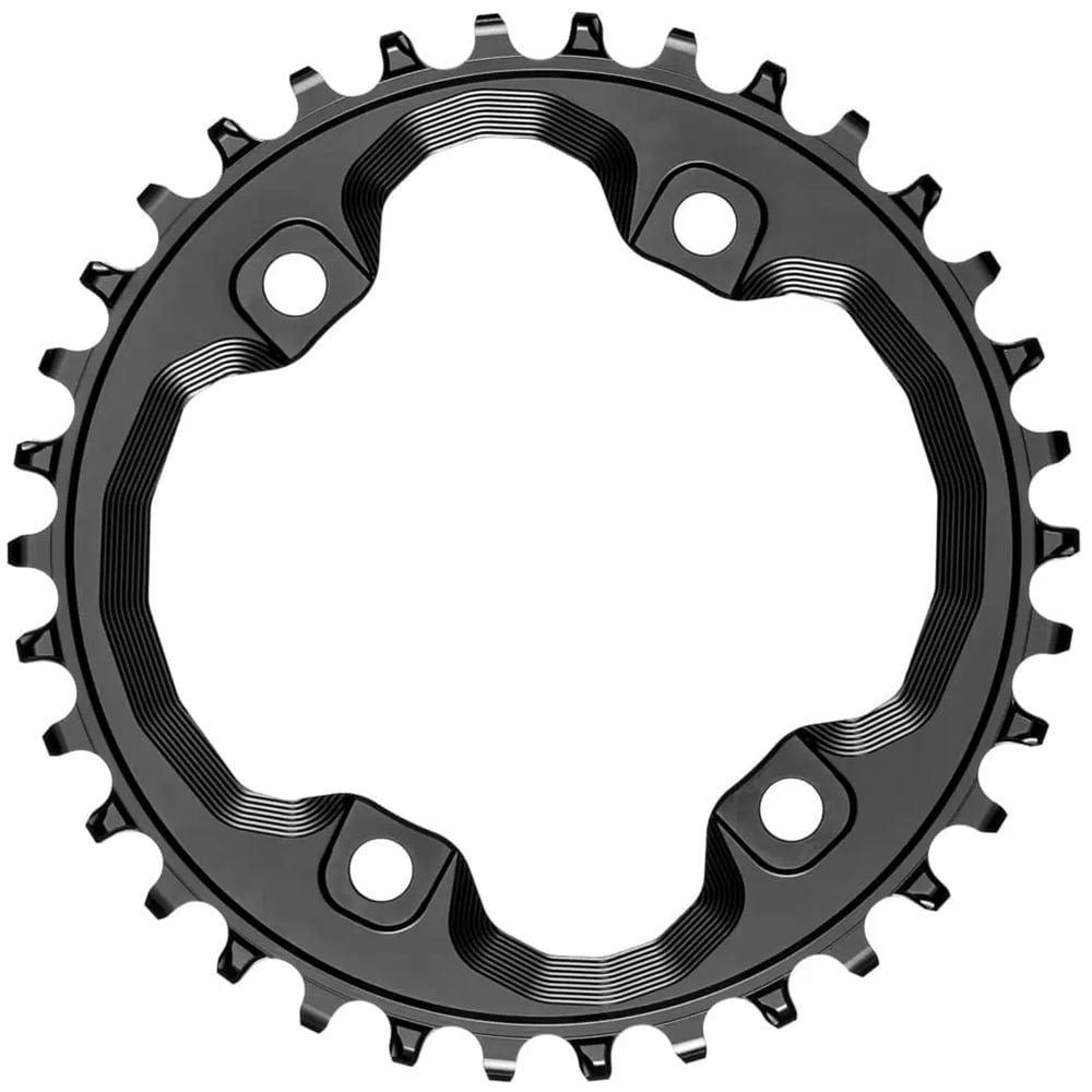 Absolute Black MTB Round XT M8000 - Black - 34T