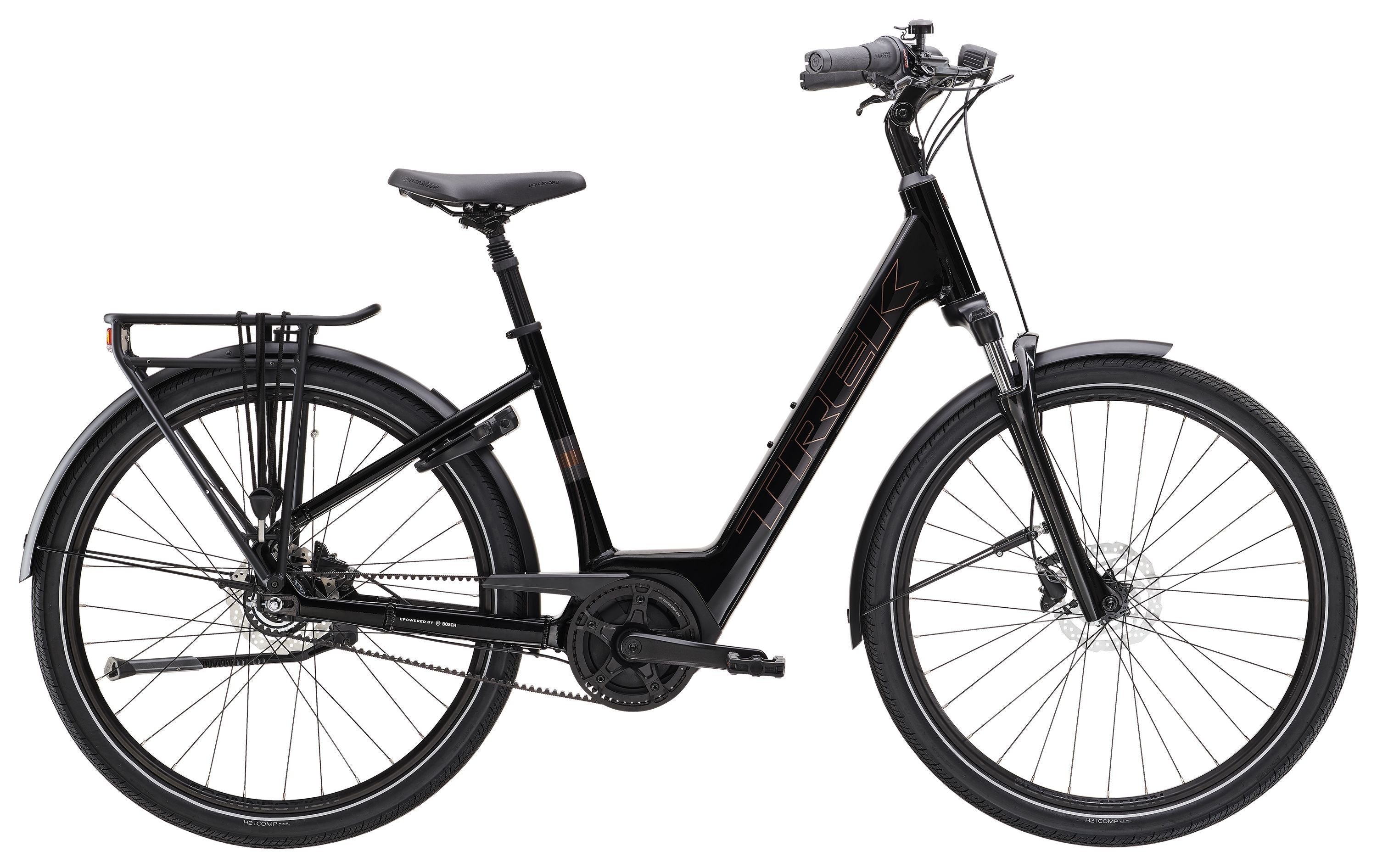 Trek District+ 2 Belt Lowstep e-Hybrid Bike | Swinnerton Cycles