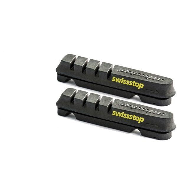 DT Swiss Black Prince Evo Brake Pads for Carbon Rims - Shimano Compatible Pair | Swinnerton Cycles