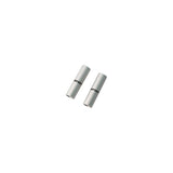 Jagwire Double-Ended Housing Connector - 5mm Brake Silver 10 Pack