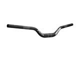 Funn Upturn MTB handlebar in blast black, 785mm wide, 31.8mm diameter, 75mm rise, mountain bike component.