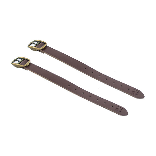 M Part Panniers & Bags - Leather basket straps high quality universal fit