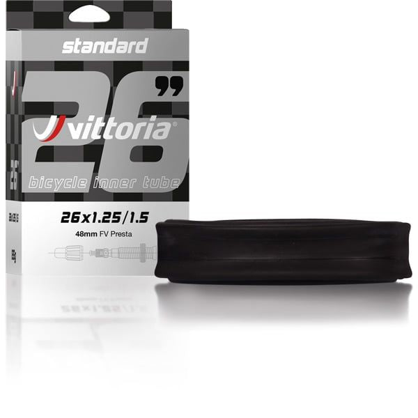 Vittoria 26x1.5-2.0 Presta Valve 48mm Inner Tube for Bikes Standard Quality | Swinnerton Cycles