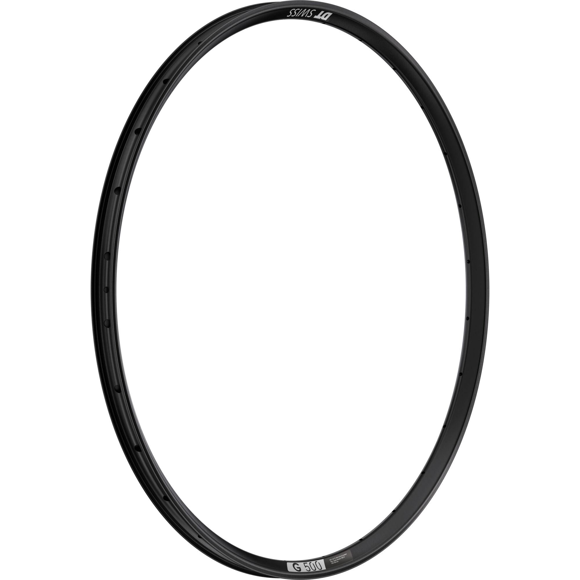 DT Swiss G 500 DB 28 hole Presta-drilled disc brake black - 29" / 700c