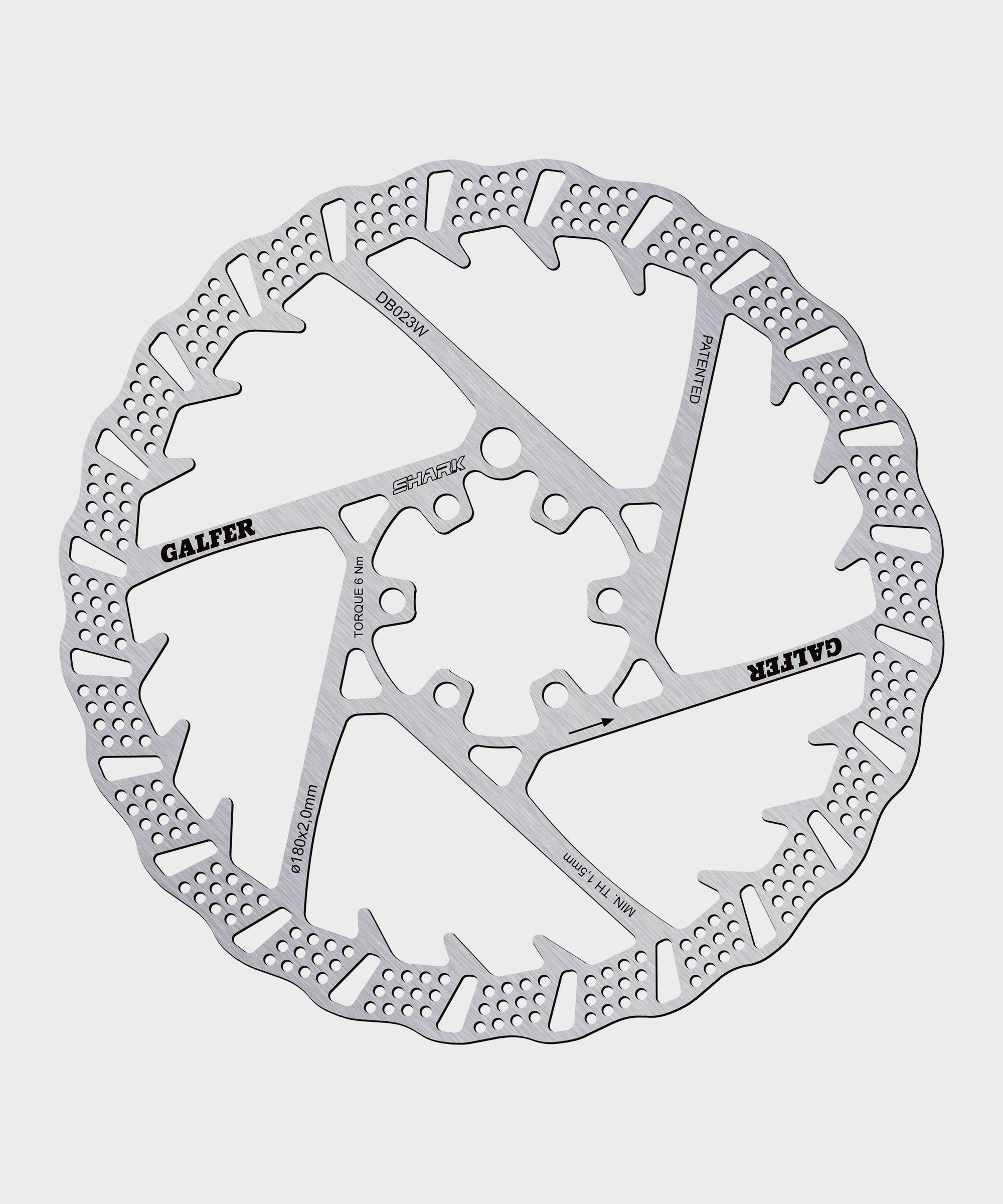 Galfer Shark Disc Rotor