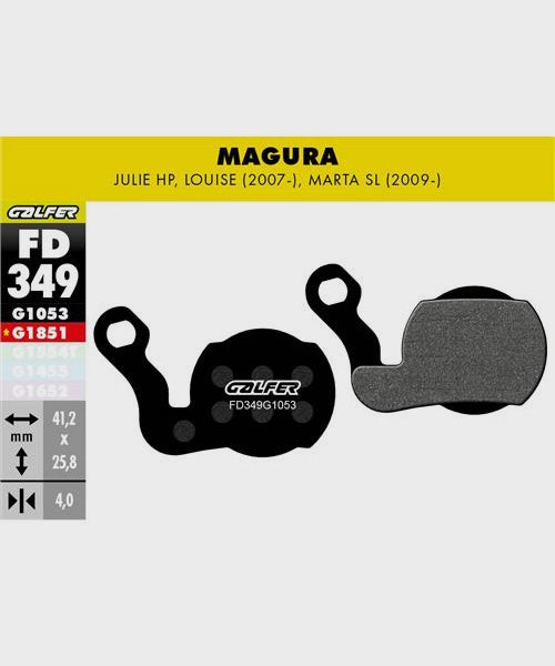 Galfer Standard Bike Disc Brake Pad