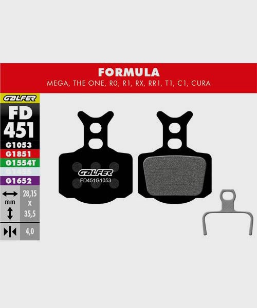 Galfer Standard Bike Disc Brake Pad