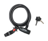 Master Lock Cable Locks - Cable Key Lock 10mm x 1.8m [8232] Black