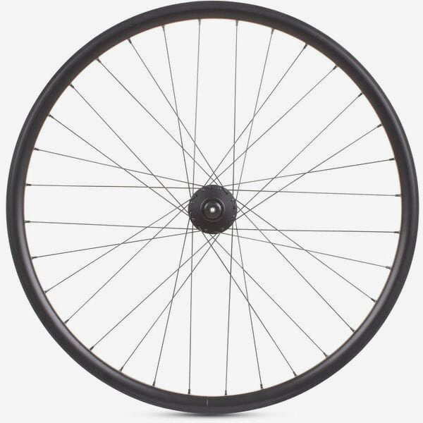 M Part Wheels Gravel/MTB Front Wheel Shimano Deore 6B Hub Qr 100Mm 650B/27.5 Inch Tlr Rim Blk Wheel