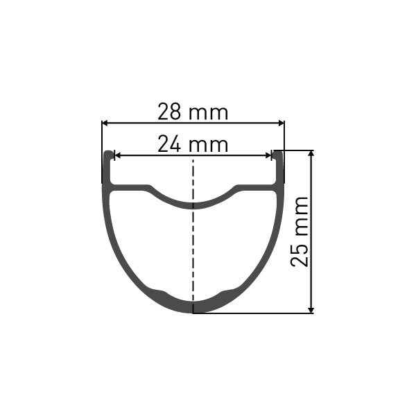 DT Swiss Rim - GR 531 DB SBWT Presta-drilled disc brake