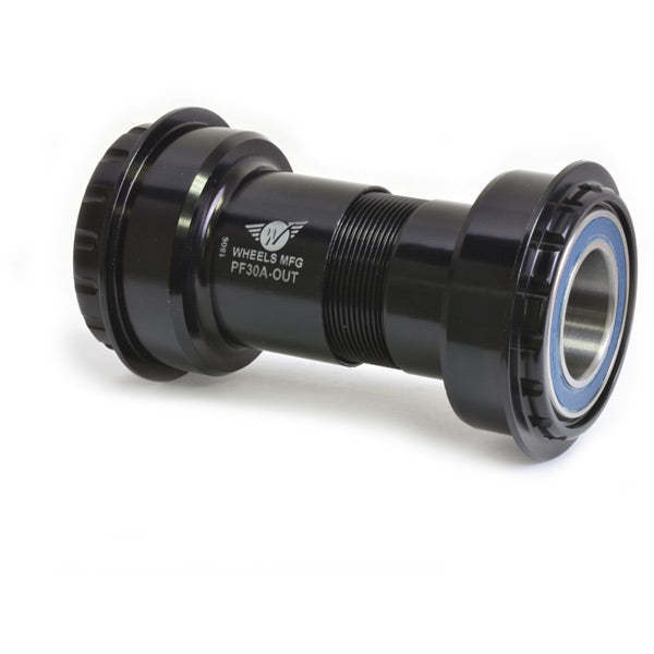 Wheels Manufacturing Pf30A To Outboard Btm. Bracket For 24/22Mm (Sram) Cranks Black Bottom Bracket