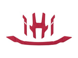 Bontrager Helmet Fit Pads – Quantum Mips Red Quantum Mips Pad (All Sizes)