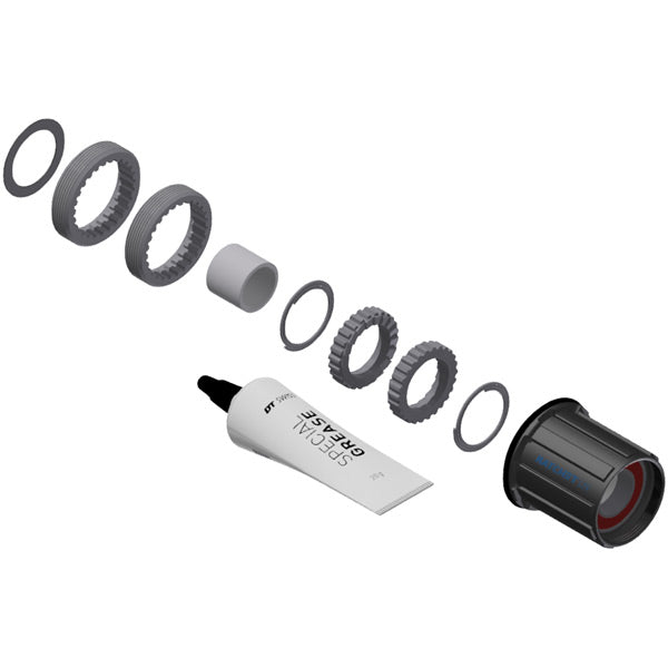 DT Swiss Hub Spares - Ratchet LN conversion kit for 3-Pawl hubs, MTB, 18-tooth, SRAM XD Hybrid Steel