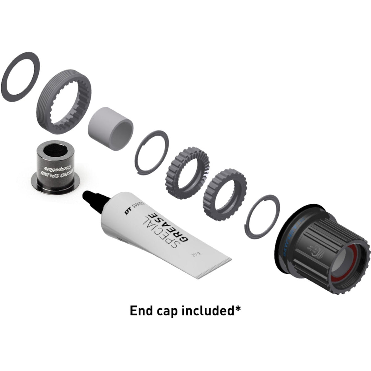 DT Swiss Freehub - Ratchet LN conversion kit for 3-Pawl hubs, MTB, 36-tooth