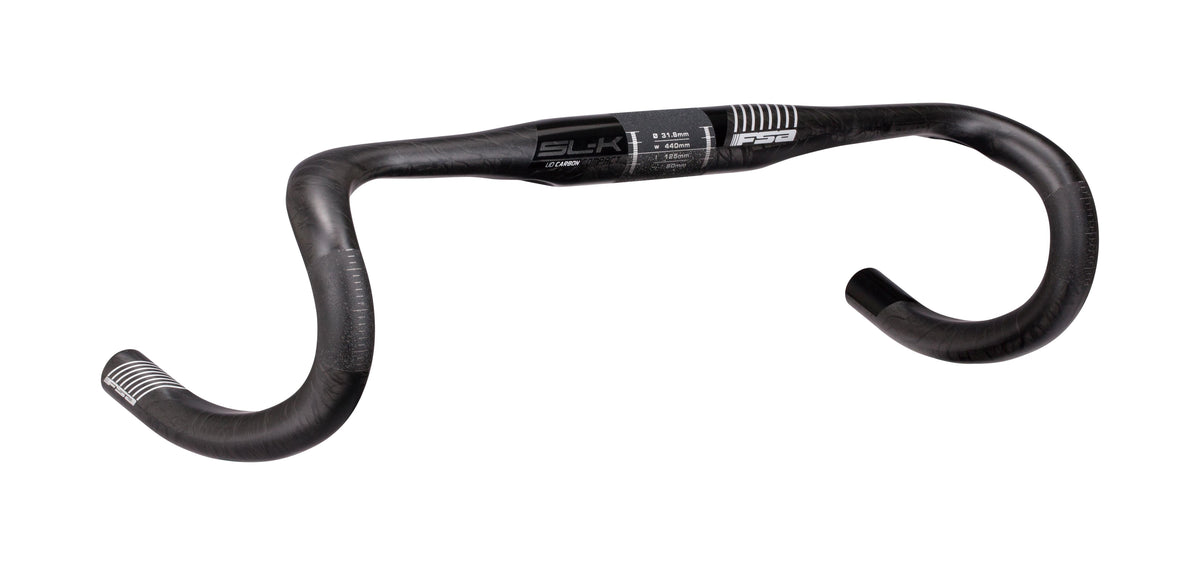 FSA SLK ACR Carbon Compact Drop Bar with Internal Cable Routing for Road Bikes