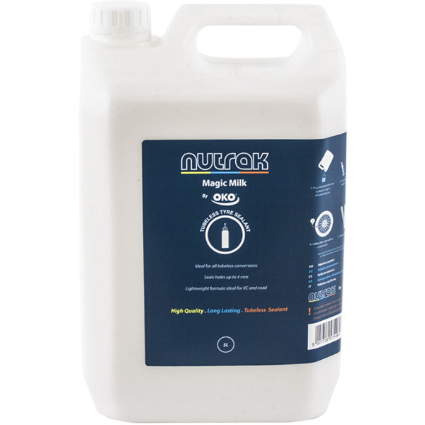 Nutrak Magic Milk Tubeless Tyre Sealant 5 Litre Tubeless