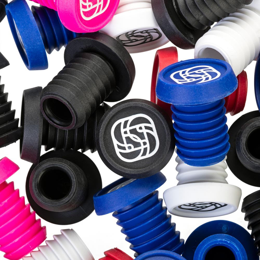 Gusset Grips BMX Push-In plugs 