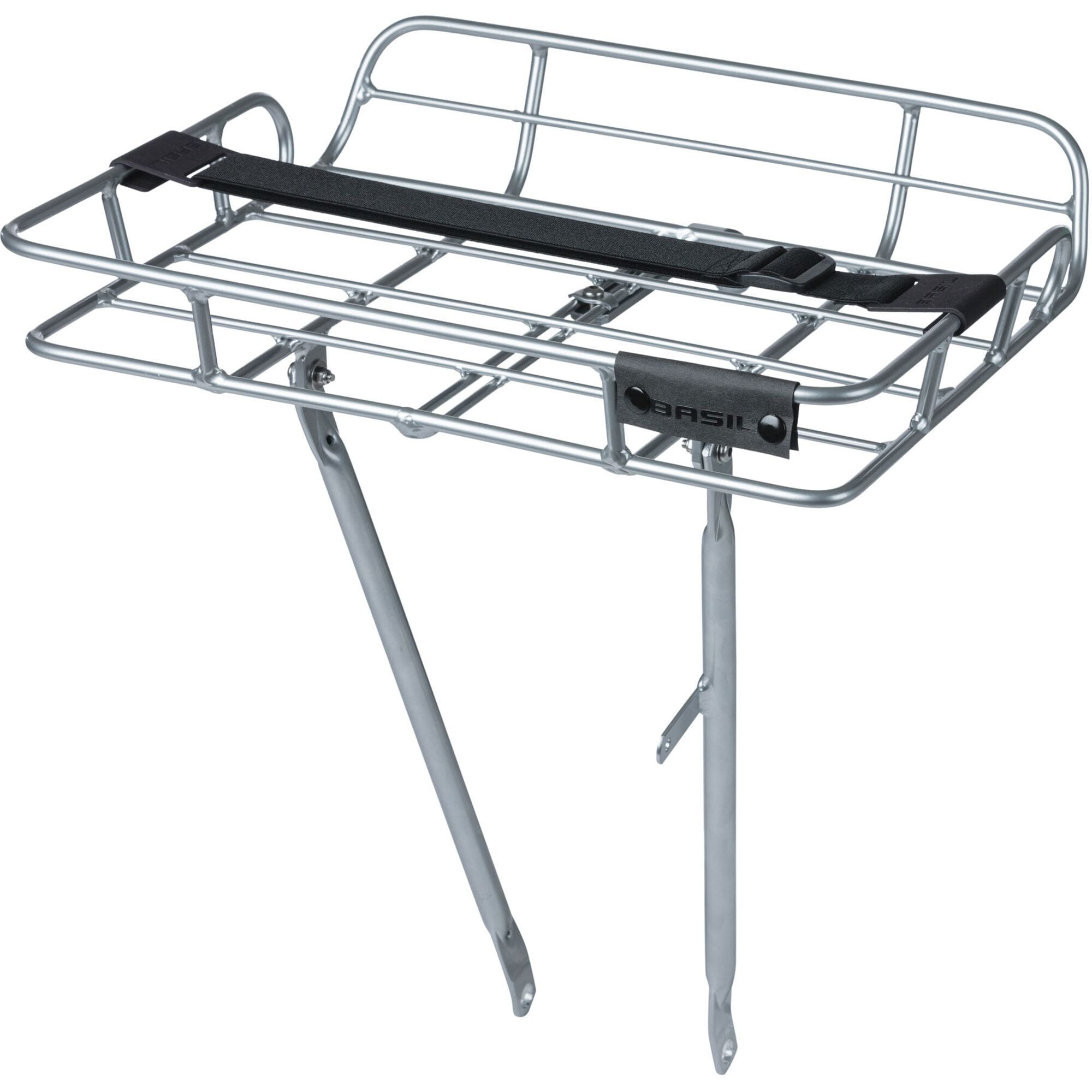 Basil Racks - Portland front carrier aluminium natural