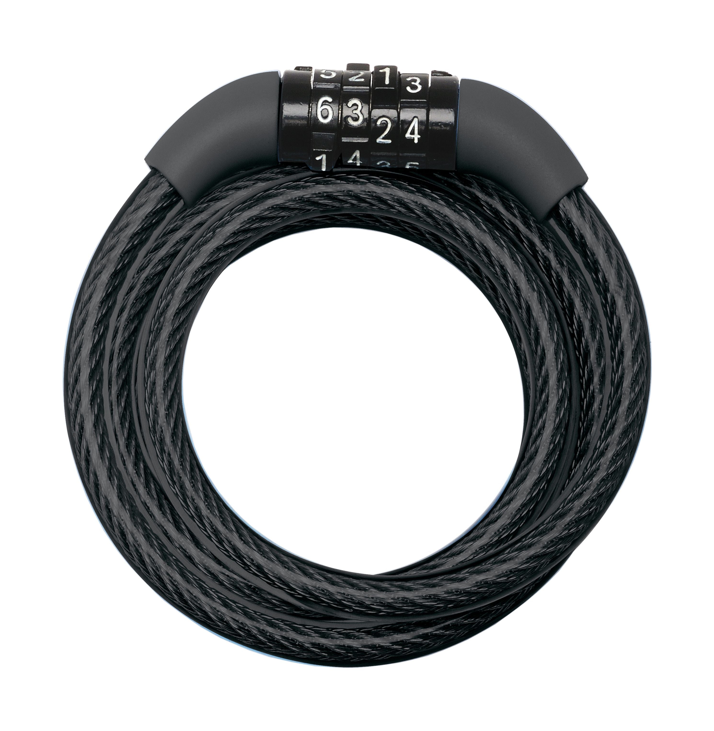 Master Lock Cable Locks - Cable Combination Lock 8mm x 1.2m [8143] Black