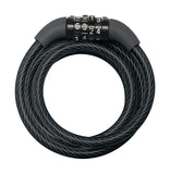Master Lock Cable Locks - Cable Combination Lock 8mm x 1.2m [8143] Black