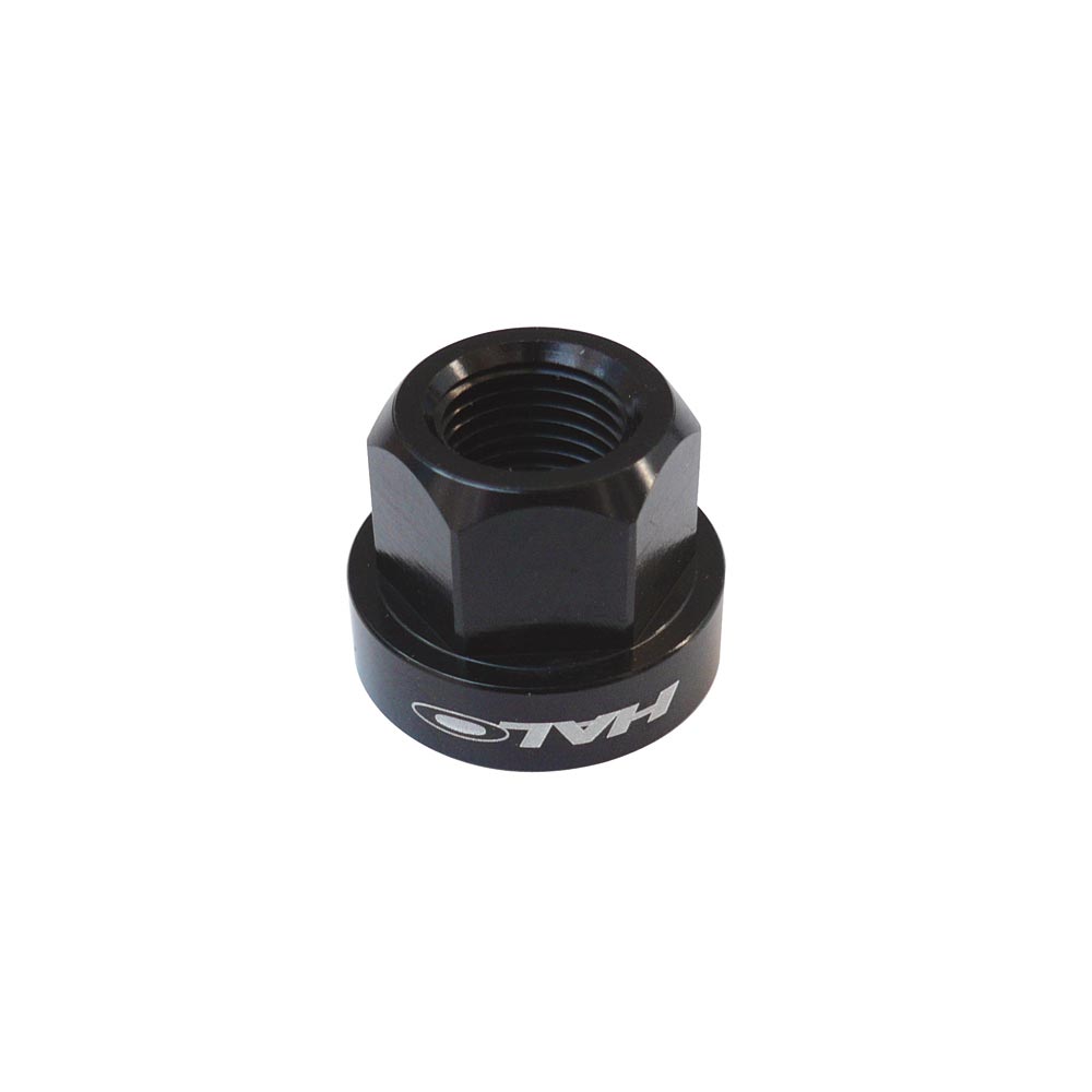 halo hub spares alloy axle nuts p98153