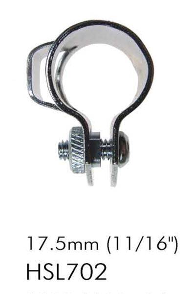 Sturmey Archer drum brake hub spare part showing a durable brake arm clip for secure fitting on bicycle brake system.