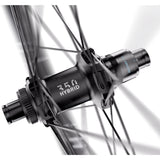 DT Swiss HX 1700 27.5-inch rear E-MTB wheel with 30mm rim, 12x148mm axle, SRAM XD freehub, showcasing the wheel's design and build