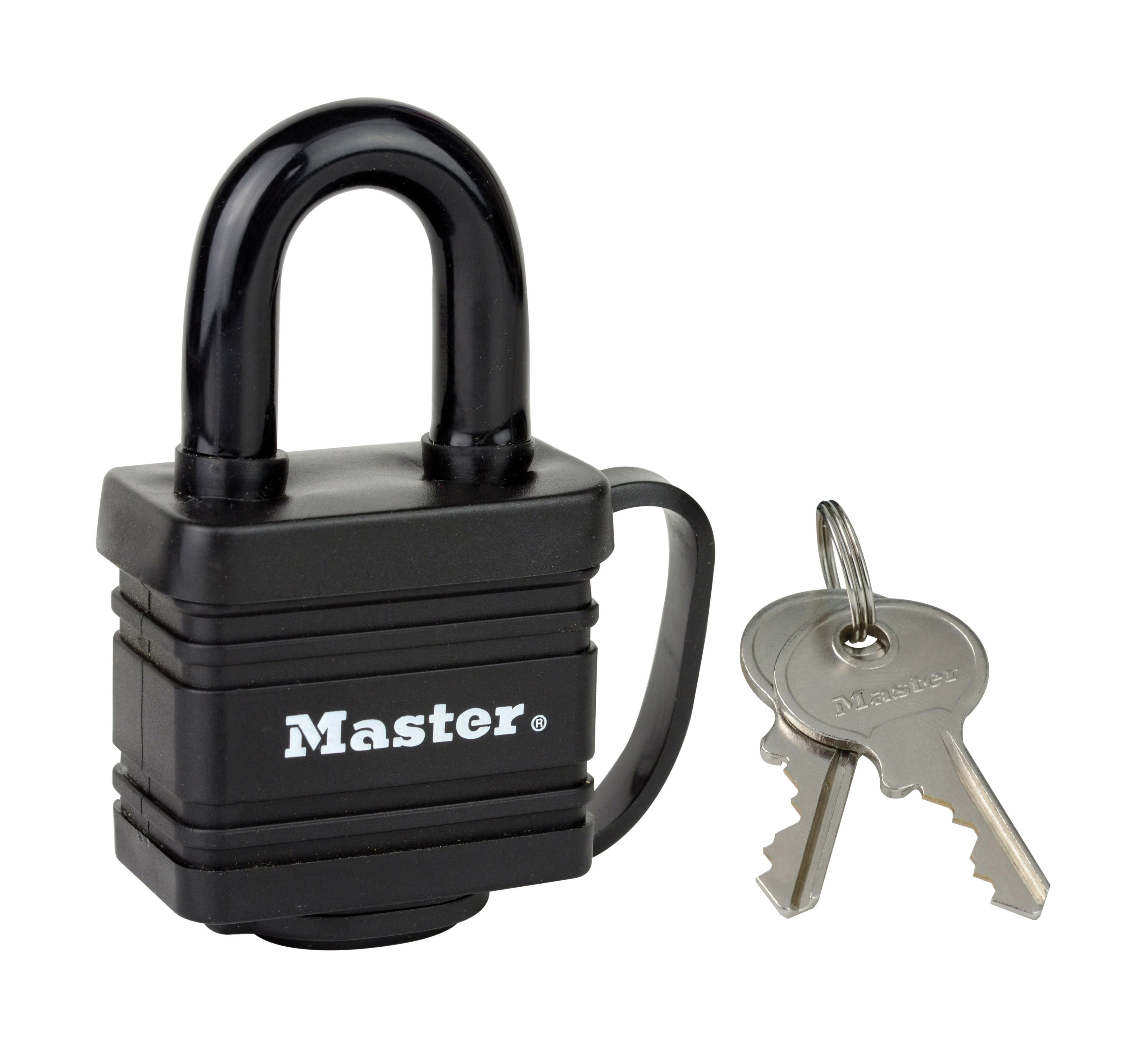 Master Lock Master Lock Laminated Padlock 30mm [7804] Black