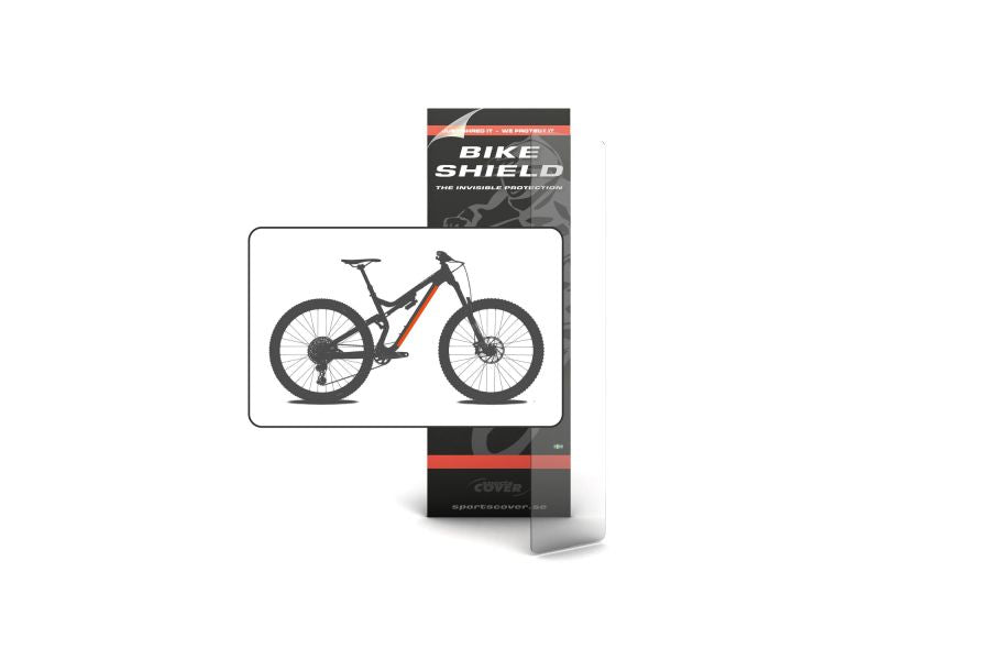Bike Shield Frame Protection & Stickers - Tube Shield Medium