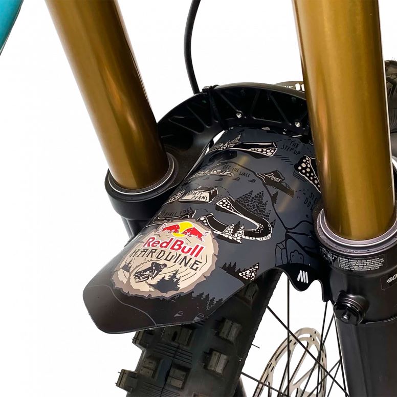 All Mountain Style Mountain Guards - AMS Mudguard Red Bull Hardline
