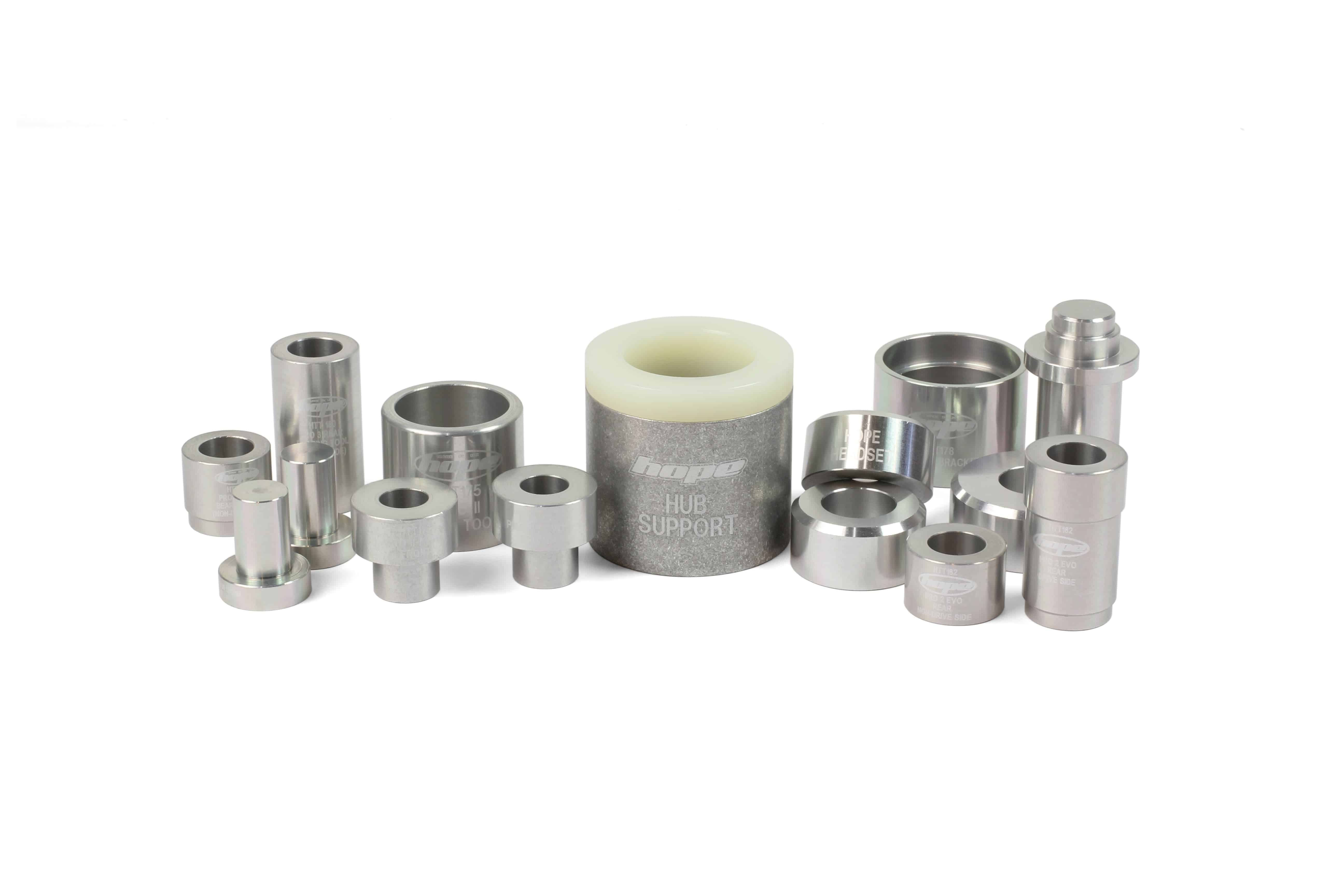 Hope Tool Complete Bearing Set for workshop maintenance, includes precision tools for bearing installation and removal.